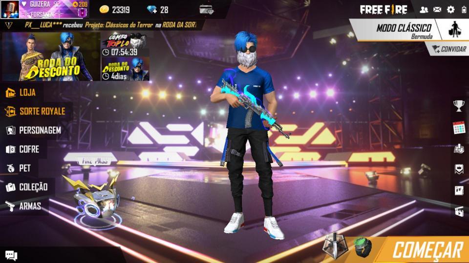 Player1 on X: Free Fire: como obter a skin Zapudo    / X