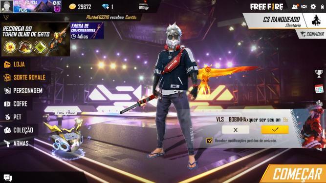 Player1 on X: Free Fire: como obter a skin Zapudo    / X