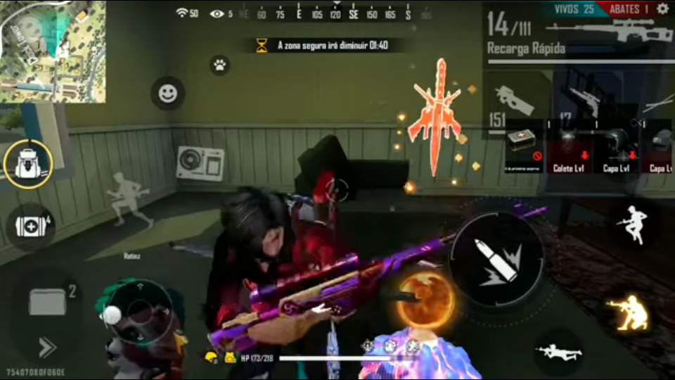 Combinação de skin Mobile Mostro - Detalhes e visualização