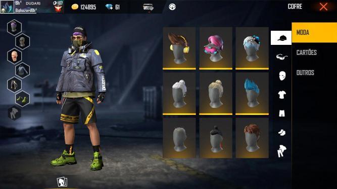 Combinação Techwear Tóxico 