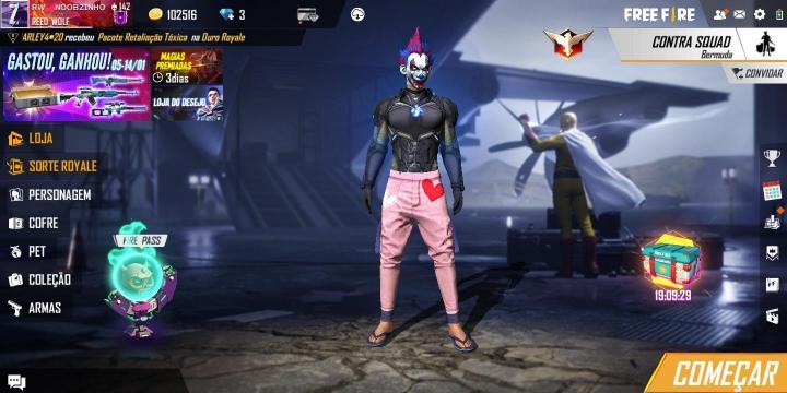 Combinação de skin Combinação Mistas - Detalhes e visualização