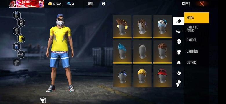 Combina&ccedil;&atilde;o braba do POTTER