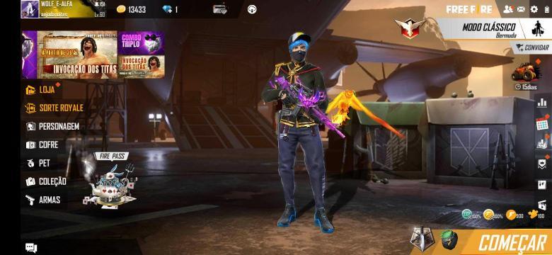 MELHORES COMBINAÇÕES DE SKINS PARA JOGAR RANQUEADA 🤗 FREE FIRE 