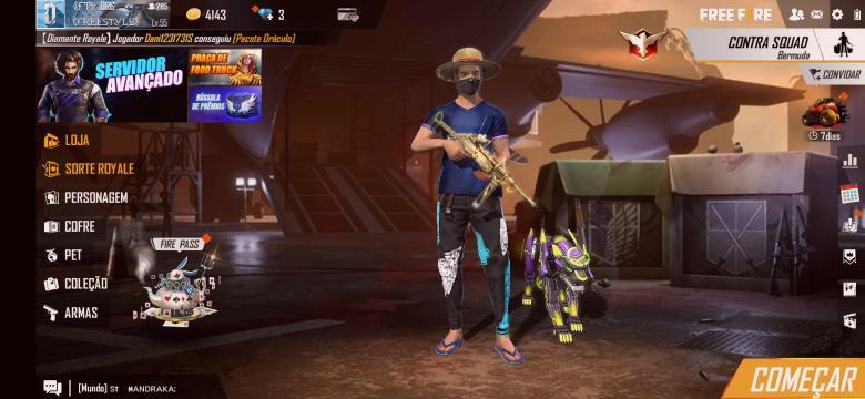 Combinação de skin ISPIRAÇÃO FZN - Detalhes e visualização