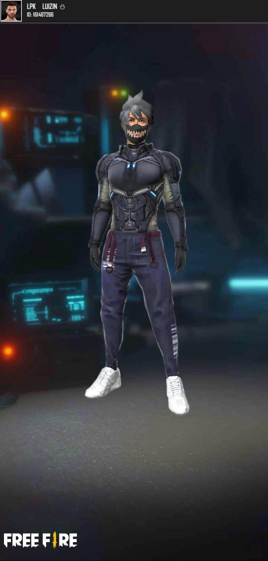 Combinação de skin Gatuno, Calça Down - Detalhes e visualização