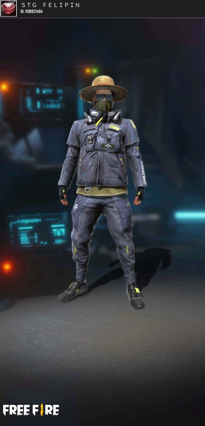 Combinação de skin Techwearrr - Detalhes e visualização