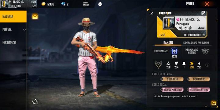 Combinação de skin SKIN INSTAPLAY - Detalhes e visualização
