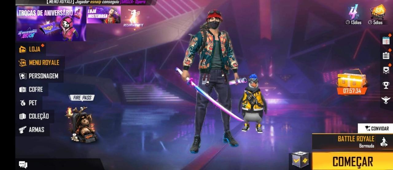 Combinação de skin Vai Tremer? - Detalhes e visualização