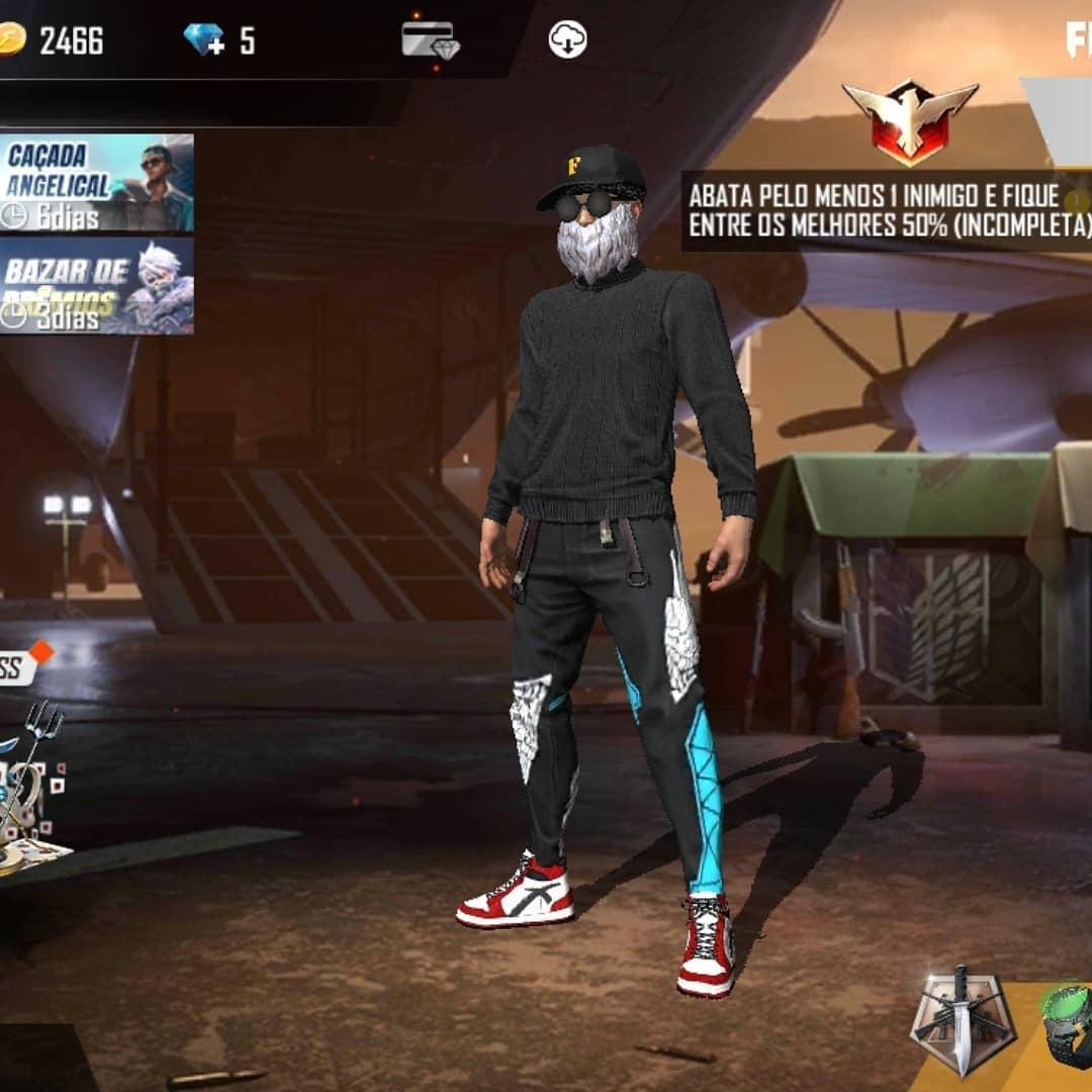 MELHORES COMBINAÇÕES DE SKINS PARA JOGAR RANQUEADA 🤗 FREE FIRE 