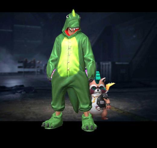 Conjunto do dono verde
