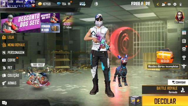 Combinações Gola Alta Branca Free Fire: roupas, skins e pacotes no Battle  Royale