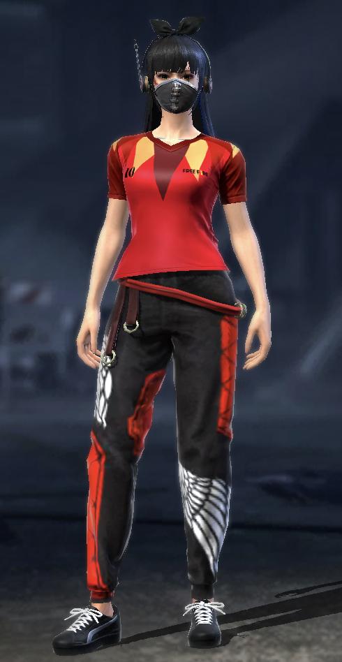 Free fire skins feminina  Dama de vermelho, Feminino, Free