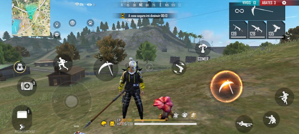 Combinação de skin Capudin_ff - Detalhes e visualização