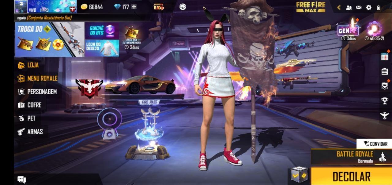 Combinação de skin Bunnyzinha - Detalhes e visualização