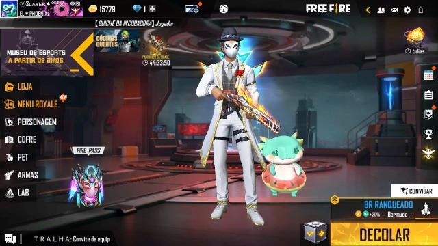 Combinação de skin Conjunto Royal Smoking - Detalhes e visualização