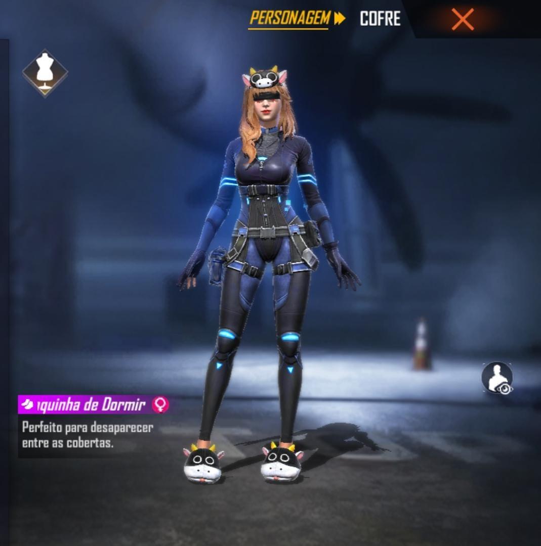 Combinação de skin Gatuna Muh - Detalhes e visualização