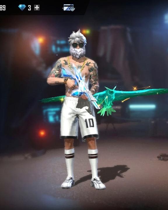 Sobra roxa+ máscara antiga