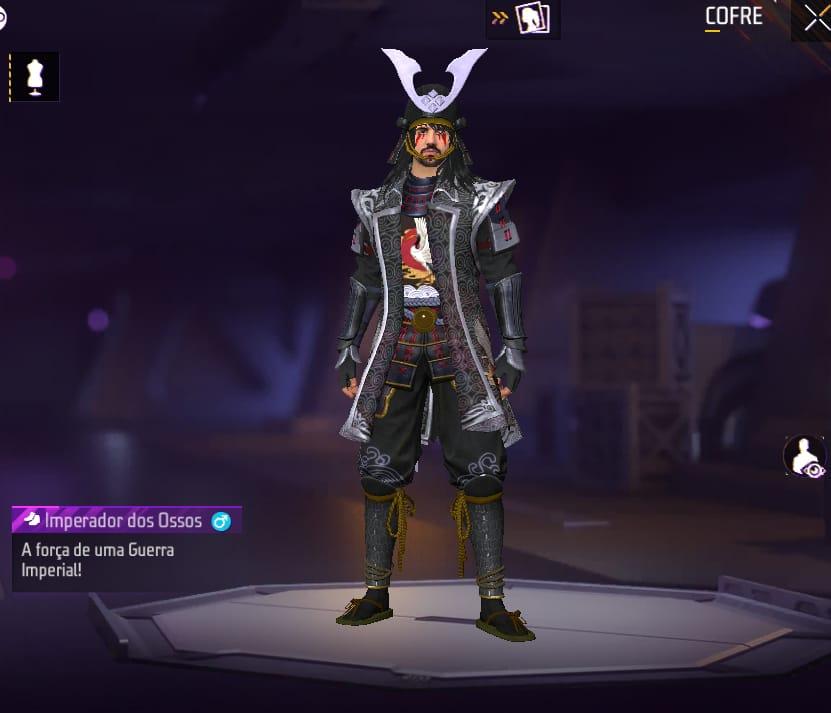 Skin de Incubadora top de mais Imperador dos Ossos