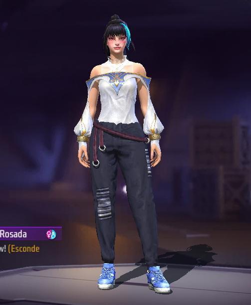 Combinação de skin @raquel.zxx - Detalhes e visualização