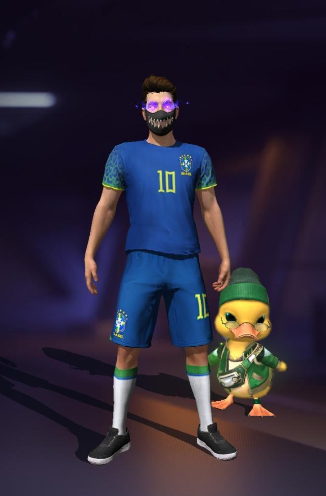 Jogador do futebol