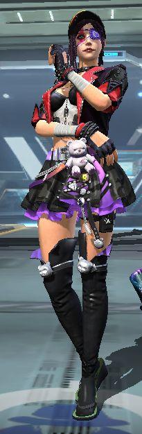 Combinação de skin Skin Interessante Da Gotica Punk (skin Para O Litlegusta1p) - Detalhes e visualização