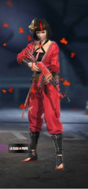 Combinação de skin La Casa De Papel - Detalhes e visualização