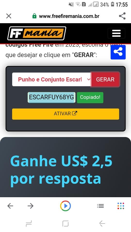 Combinação de passes booyah