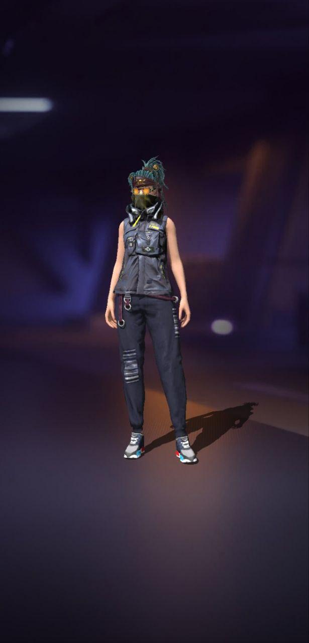 Combinação de skin Garota Pirata - Detalhes e visualização
