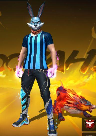 Combinação de skin Coelho A Lenda - Detalhes e visualização