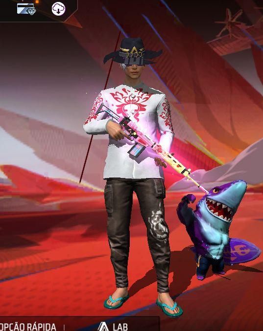 Combinação de skin Rei Da Mini Uzi - Detalhes e visualização