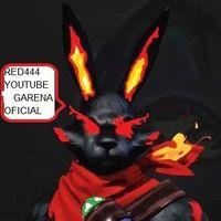 RED BUNNY CHAMA DE LARVA 444