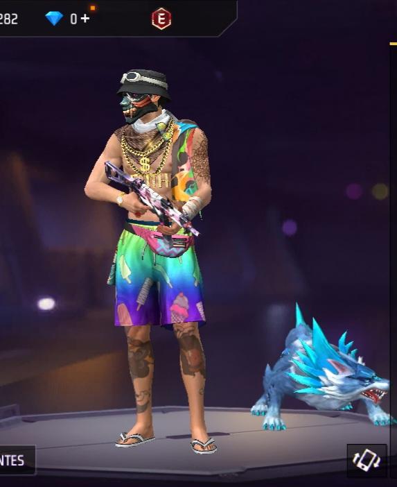 Combinação de skin Mendigo De Codiguin  - Detalhes e visualização