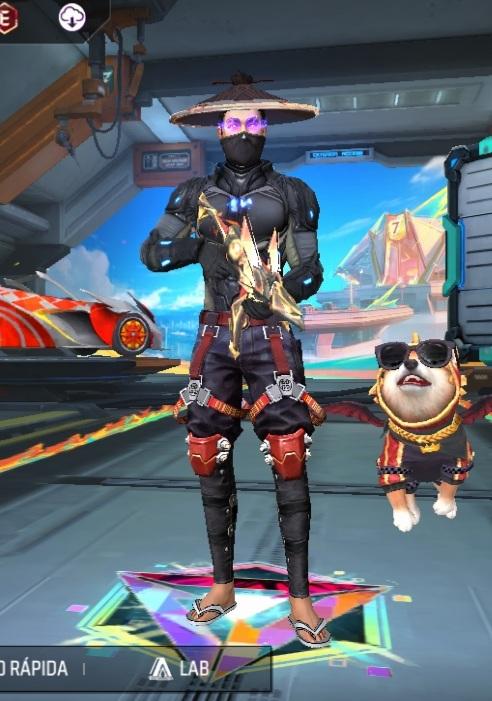 Skin para amassar os ruim kkkk