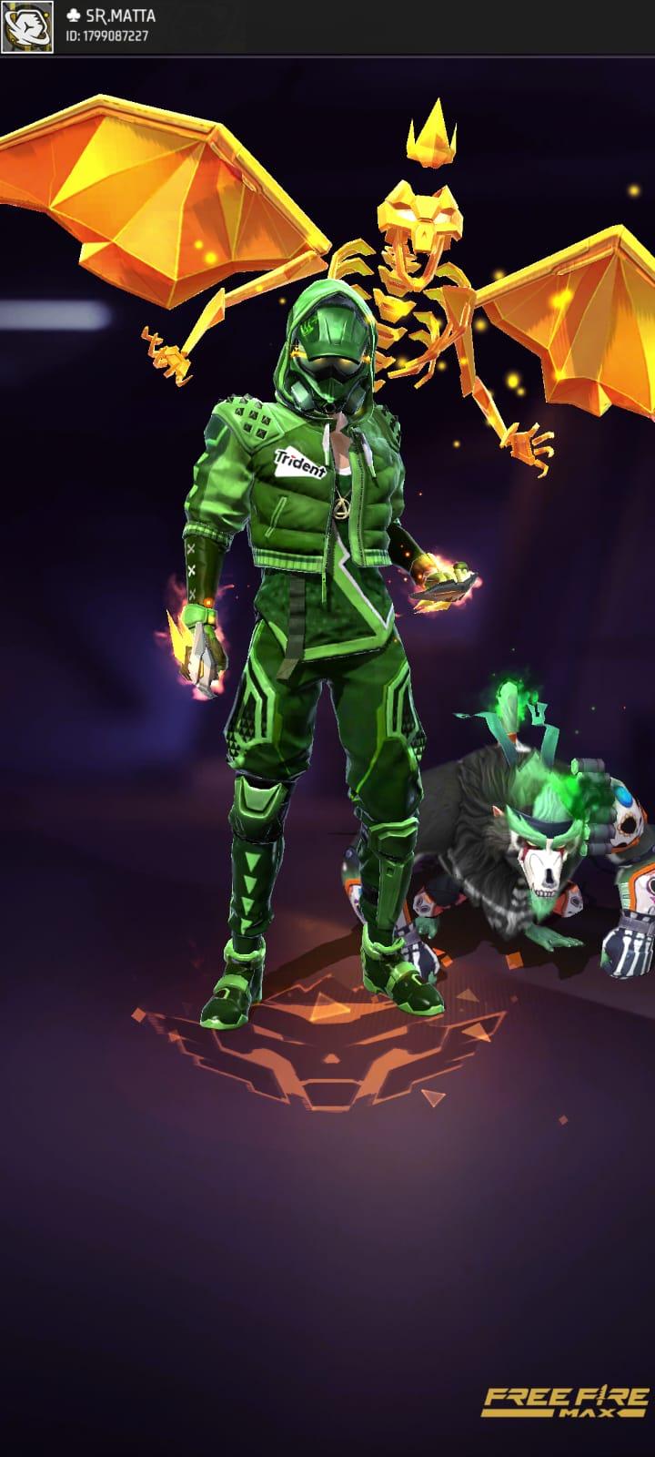 Combinação de skin Masca E Destrava  - Detalhes e visualização