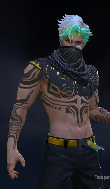 Combinação de skin Medio Blanco - Detalhes e visualização