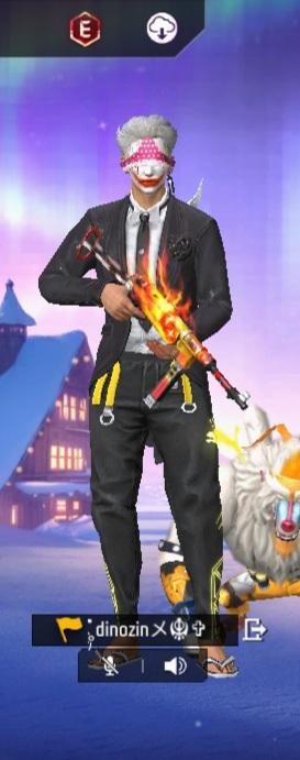 Combinação de skin Angelical Da Puma + Terno Preto - Detalhes e visualização