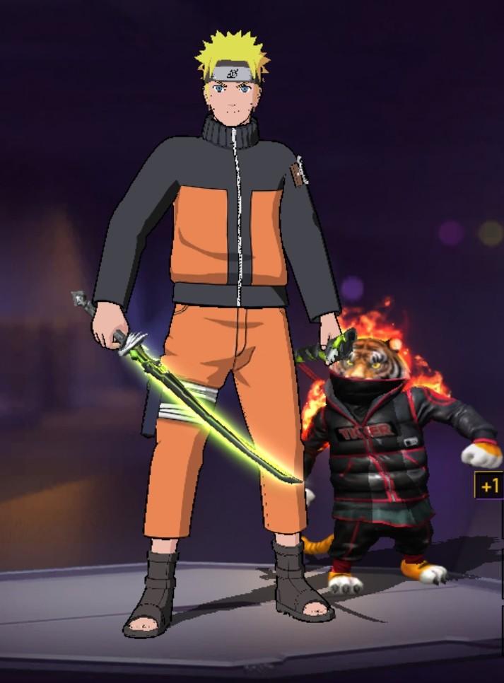 Roupa do Naruto q nunca mais vai volta para o jogo de free f