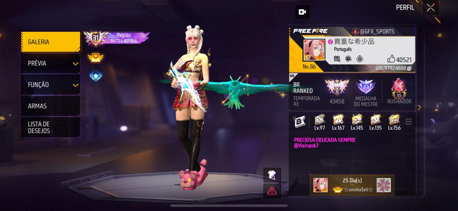 Já verdade eu uso várias 