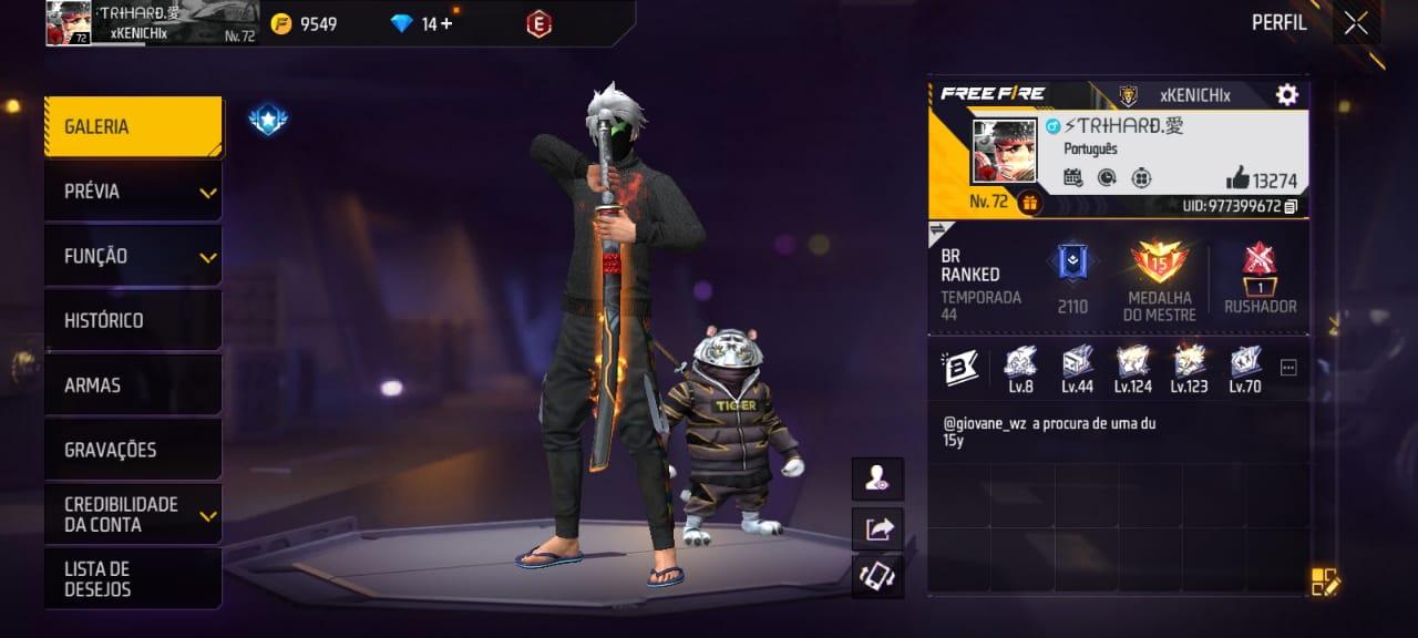 Sombra roxa,soldado + só os raros