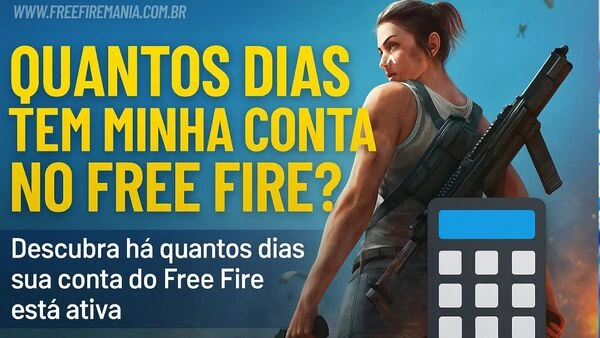 Ver Quantos Dias Tem Uma Conta no Free Fire (FF)