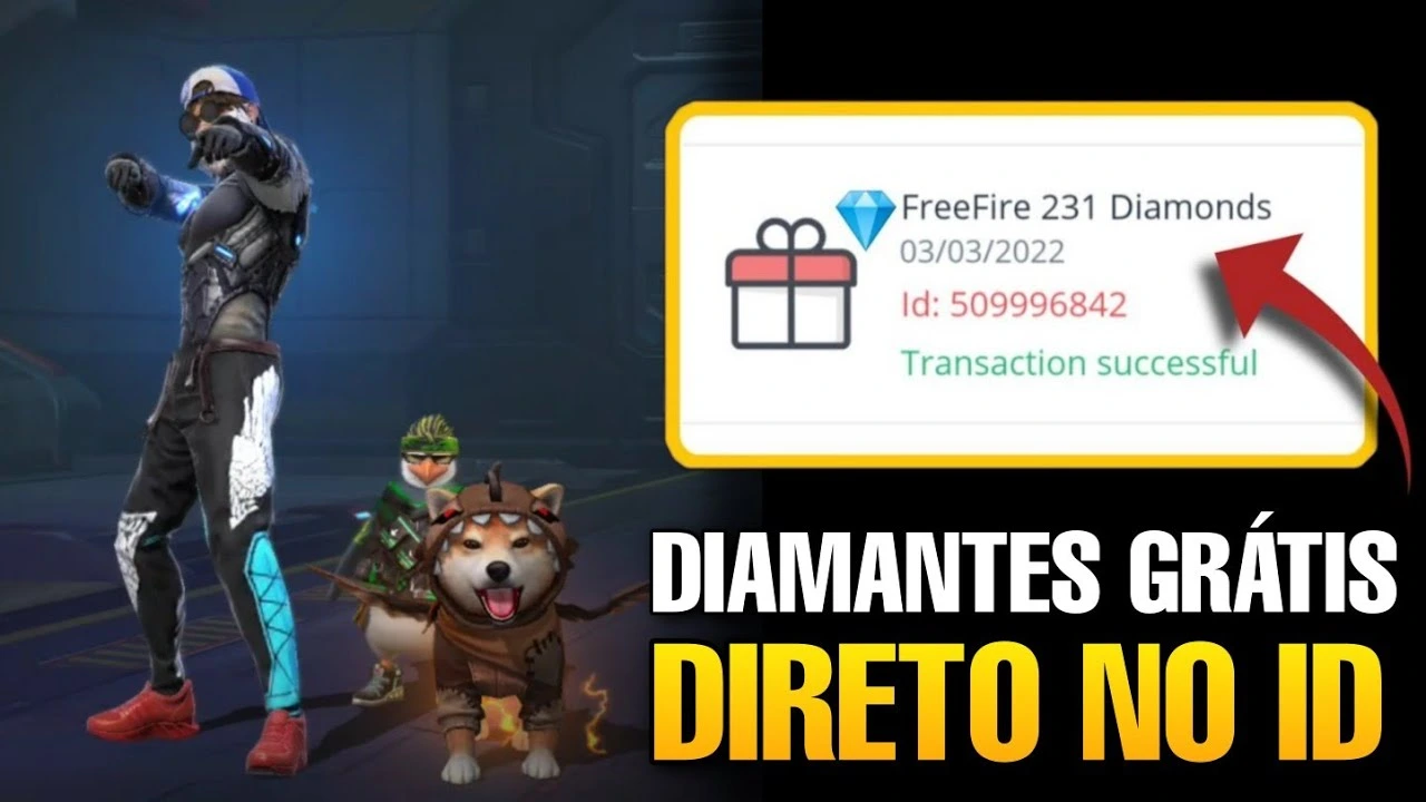 Get Free Diamonds in Free Fire by ID