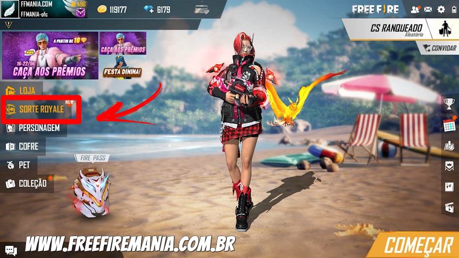 Garena Free Fire - Essa é pra quem quer ter reflexo de gato 😉 Tem  recompensa nova no tiro ao alvo!