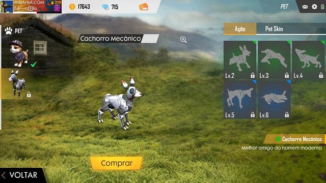 Pets no Free Fire: Veja as habilidades e os motivos para você escolher o seu melhor amigo