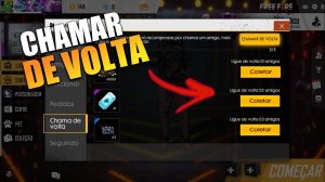 COMO CHAMAR AMIGO DE VOLTA NO FREE FIRE COMO COMPLETAR EVENTO CHAMA A TROPA  E PEGAR FRAGMENTOS 