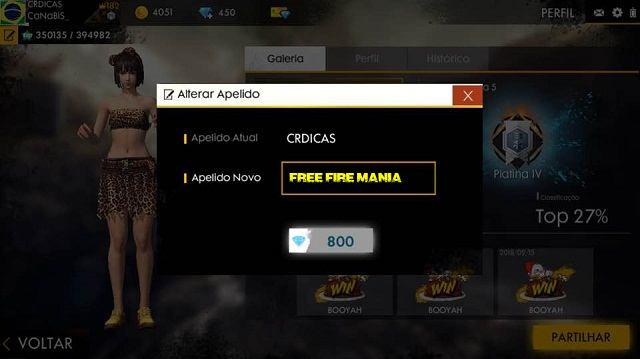 COMO COLOCAR ESPAÇO NO SEU NOME DO FREE FIRE 