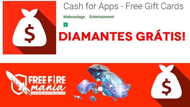 app de diamante infinito de graça para todos no free fire 