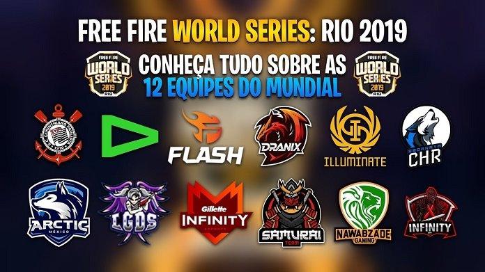 Saiba tudo sobre os Finalistas do Mundial de Free Fire 2019