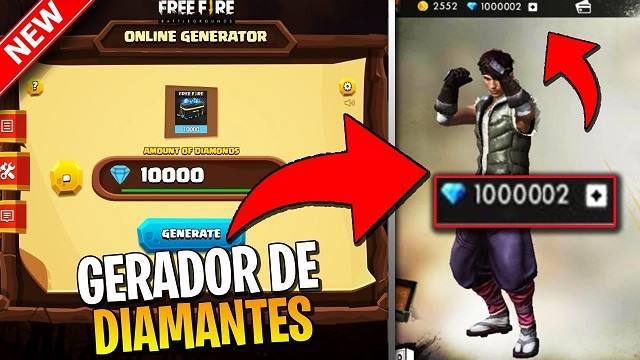 Gerador de Diamantes: É seguro utilizar estes recursos online no Free Fire?