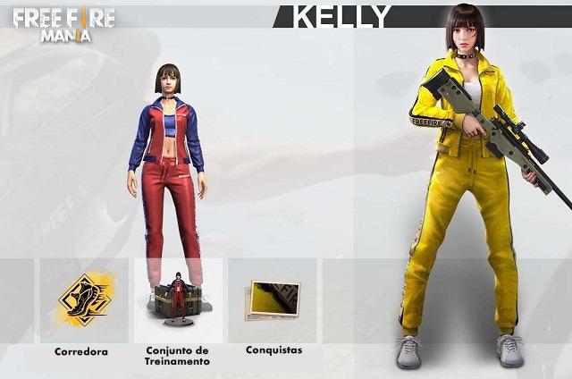 Personagem Kelly: Habilidade, dicas e sua ficha técnica completa