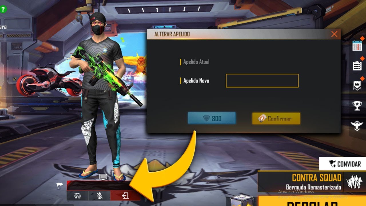 Espaço Invisível Free Fire: como inserir letra invisível e deixar o nick em  branco no FF